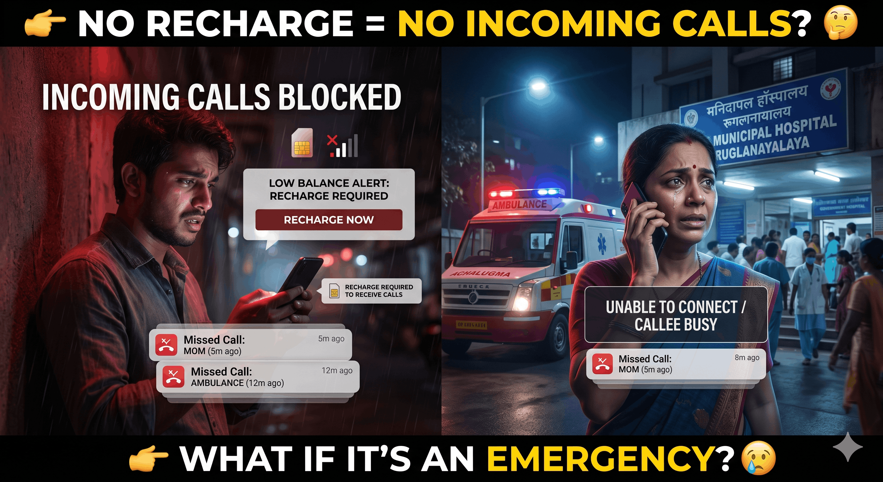 Recharge Compulsory Policy