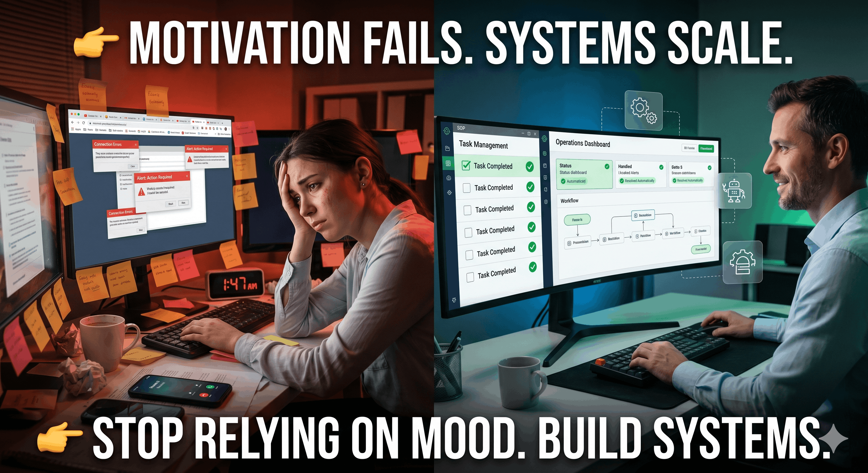 Systems vs Motivation
